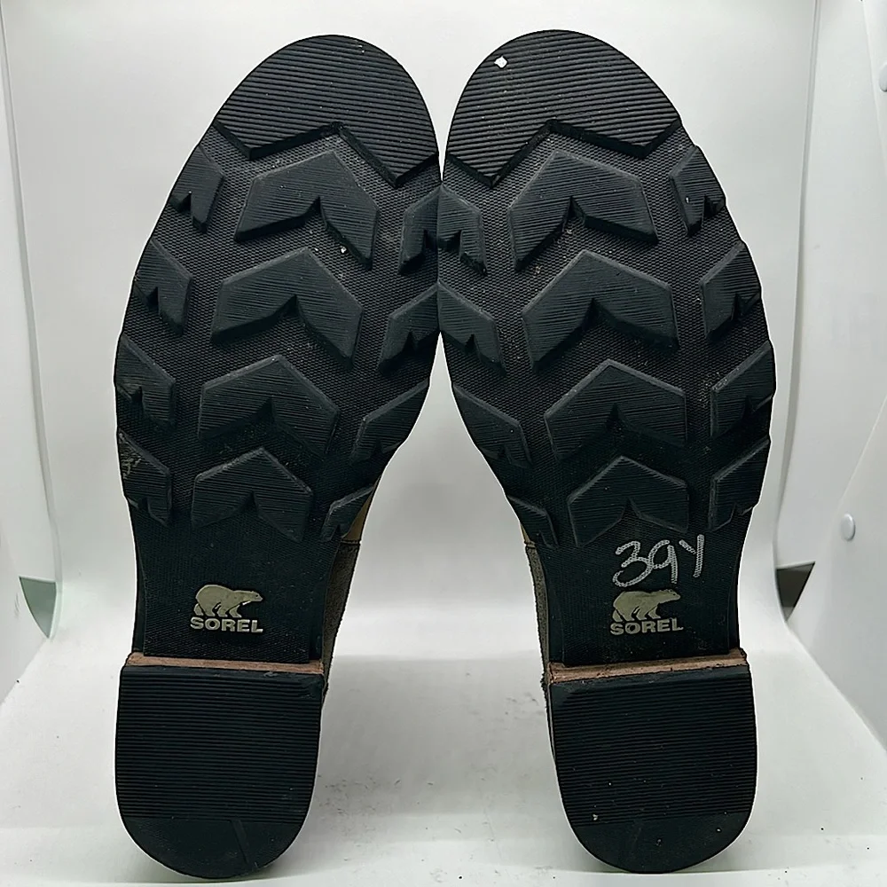 Sorel Dark Brown Leather/Suede Chukka Boots Booties Shoes **Size 11** 🌸🌸 - Picture 6 of 8